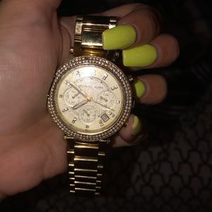 Gold Michael Kors Watch